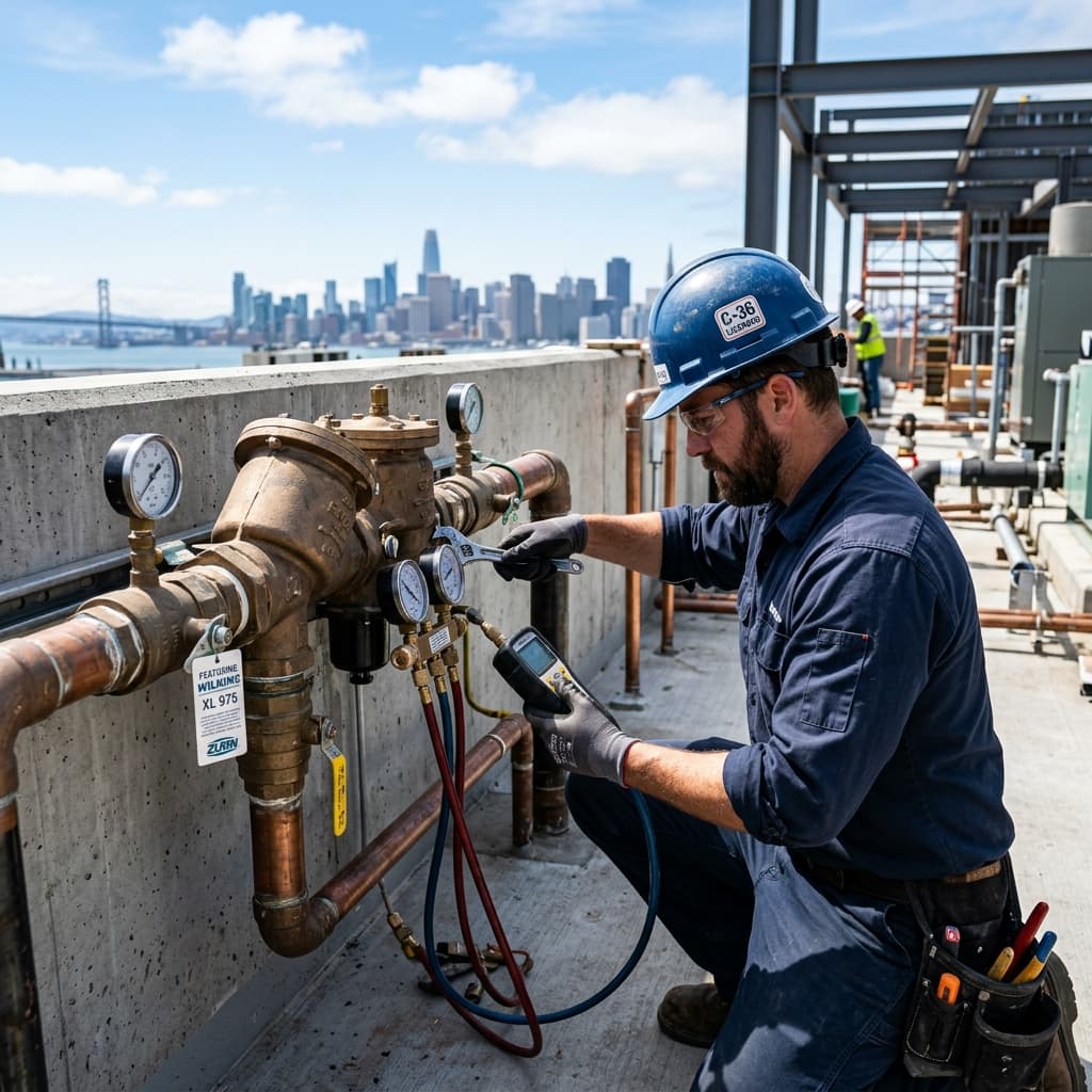 Backflow Prevention Device Selection and Testing Requirements for C-36 Exam Success — carousel title card