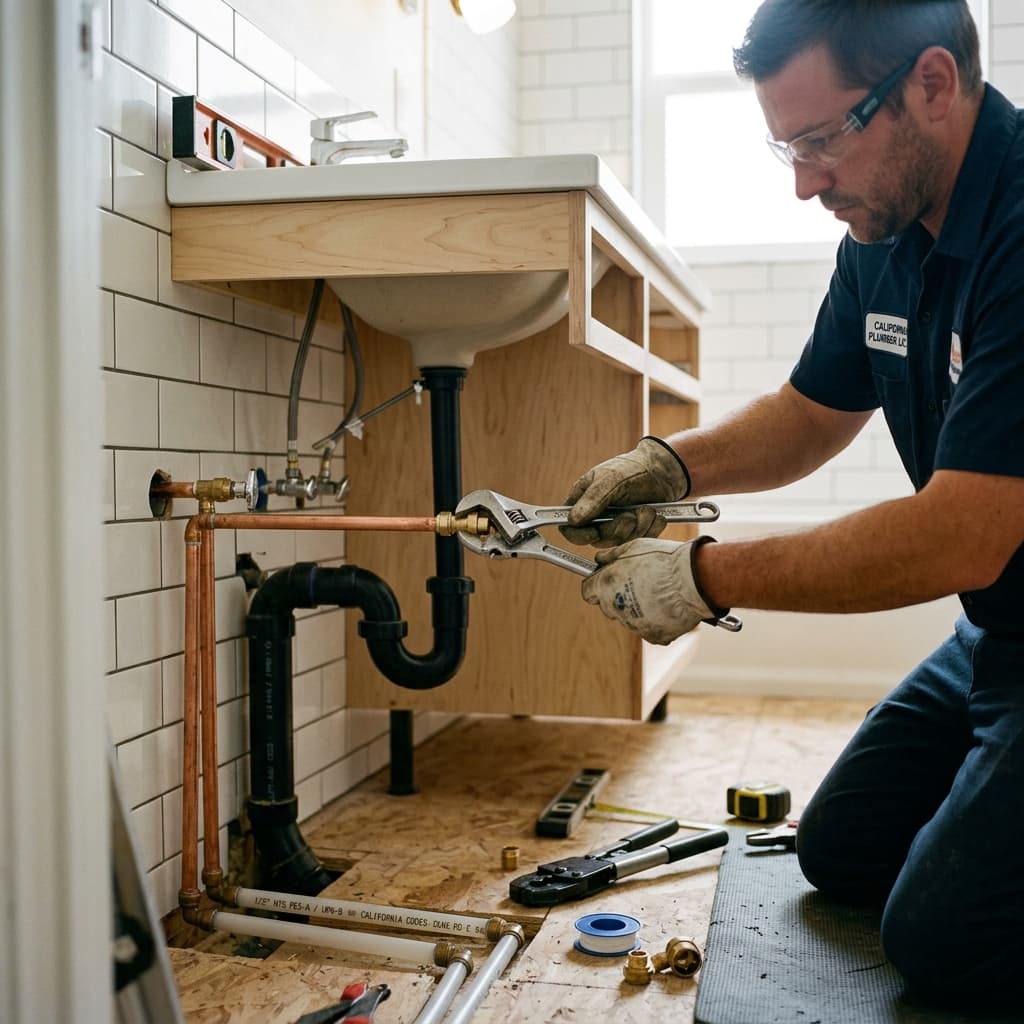 Bathroom Fixture Installation Requirements — C-36 exam visual