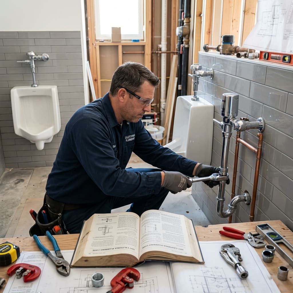 Understanding California Plumbing Code Section 422 Fundamentals — C-36 exam visual