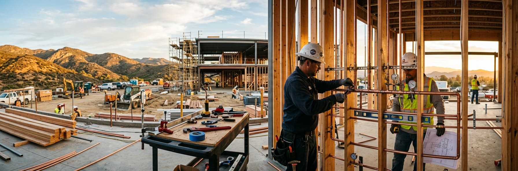 California Plumbing Code Section 422 Compliance: Water Supply Line Materials, Sizing, and Installation Requirements for C-36 Exam Success