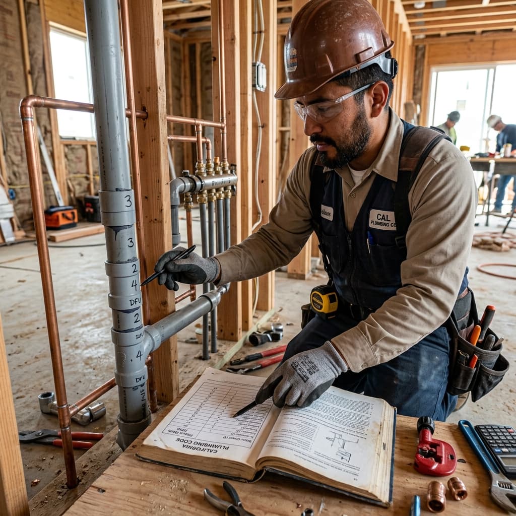 Understanding the Foundation: Plumbing Fixture Units — C-36 exam visual
