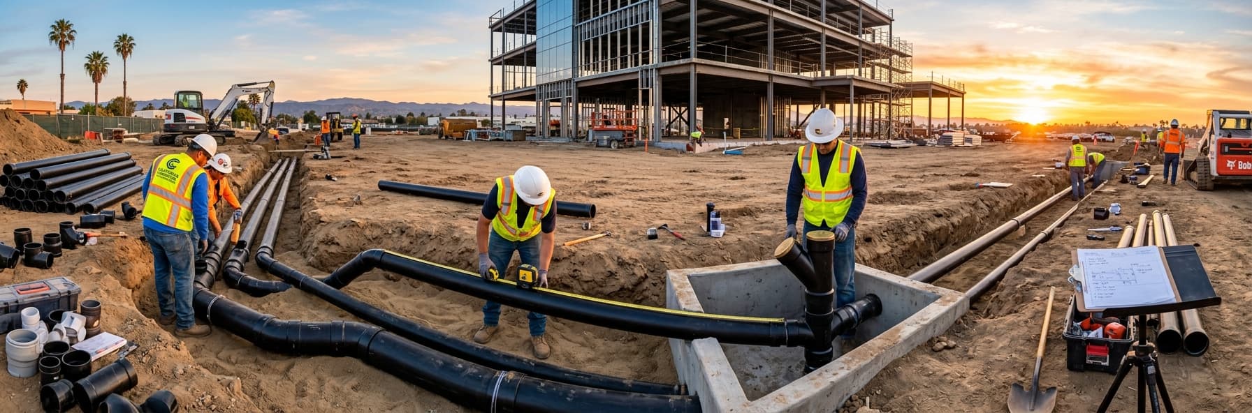 CPC Section 403 Horizontal Drainage Pipe Sizing and Cleanout Placement Requirements — featured header image for C-36 exam study guide
