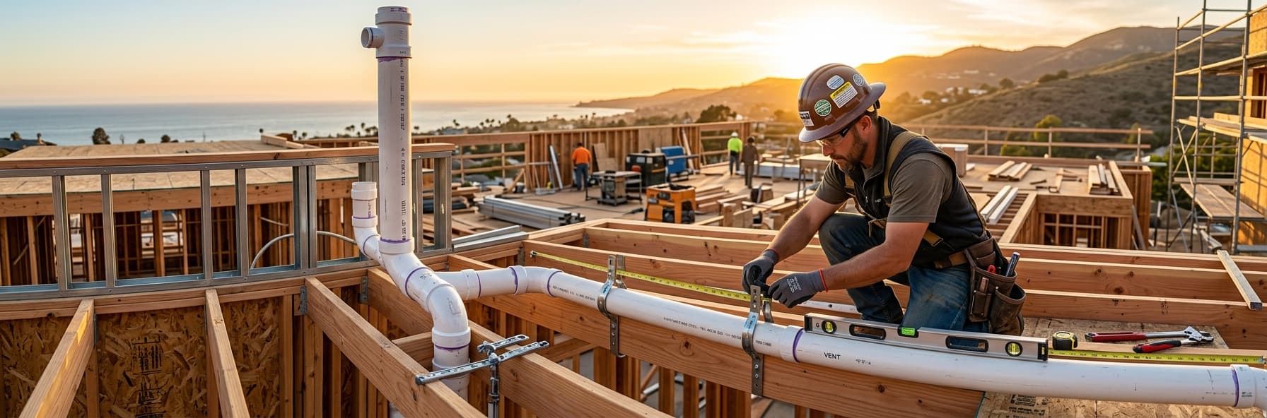 CPC Section 403 Vent Sizing and Horizontal Vent Pipe Grade Requirements for C-36 Exam Success