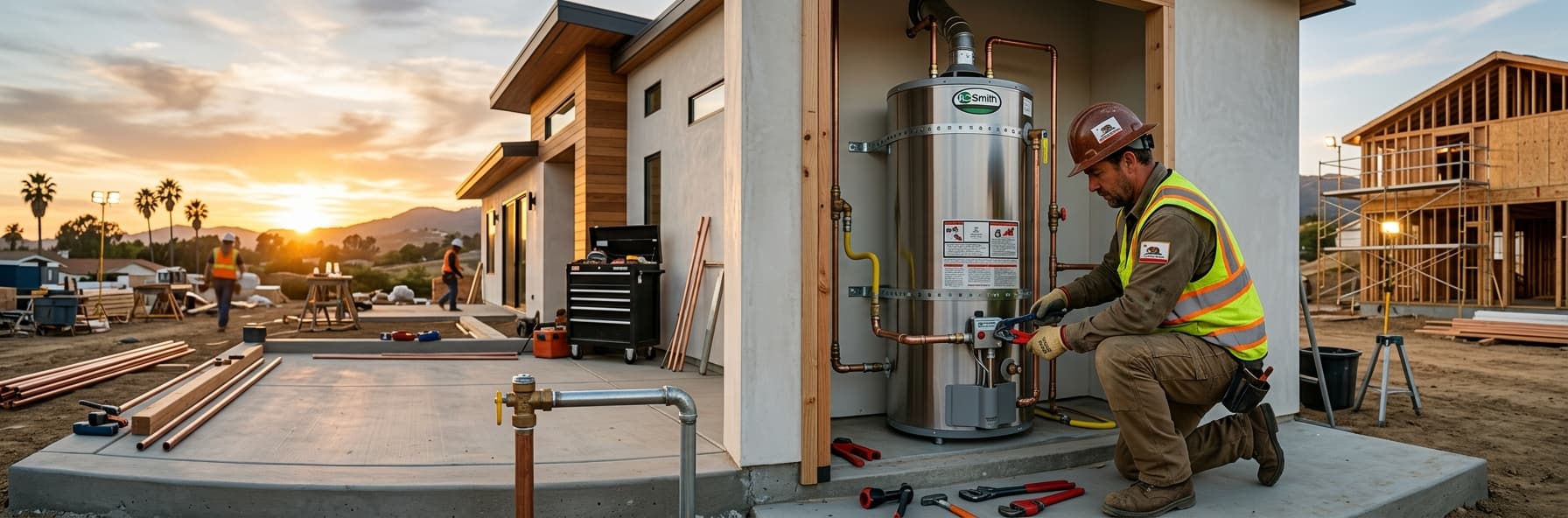 CPC Section 422 Water Heater Installation: Temperature, Pressure, and Safety Requirements for C-36 Exam