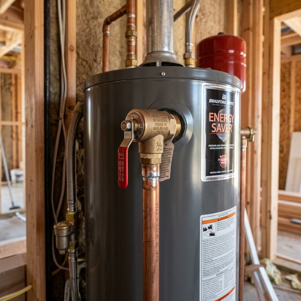 Pressure and Temperature Relief (TPR) Valves — C-36 exam visual