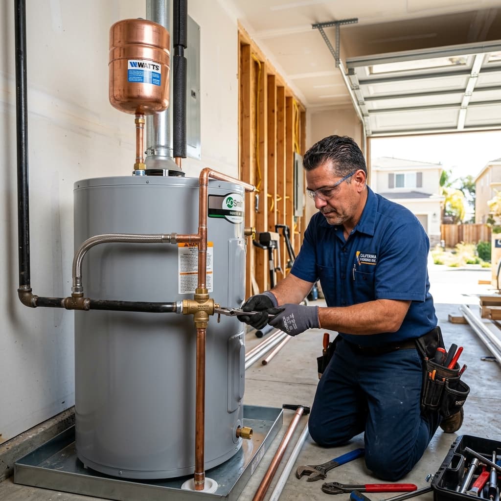 CPC Section 422 Water Heater Installation: Temperature Control, Expansion Tanks, and Relief Valve Requirements — carousel title card