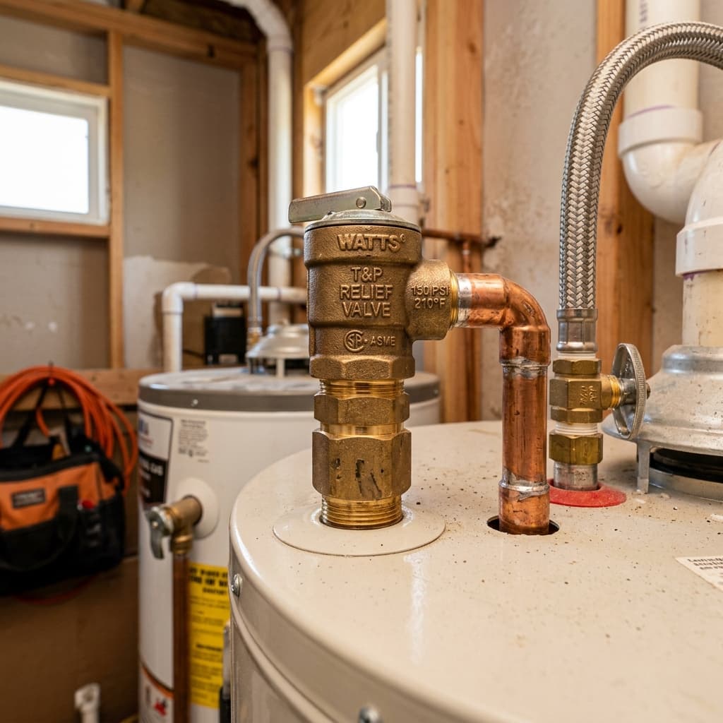 Temperature and Pressure Relief Valves: The First Line of Defense — C-36 exam visual