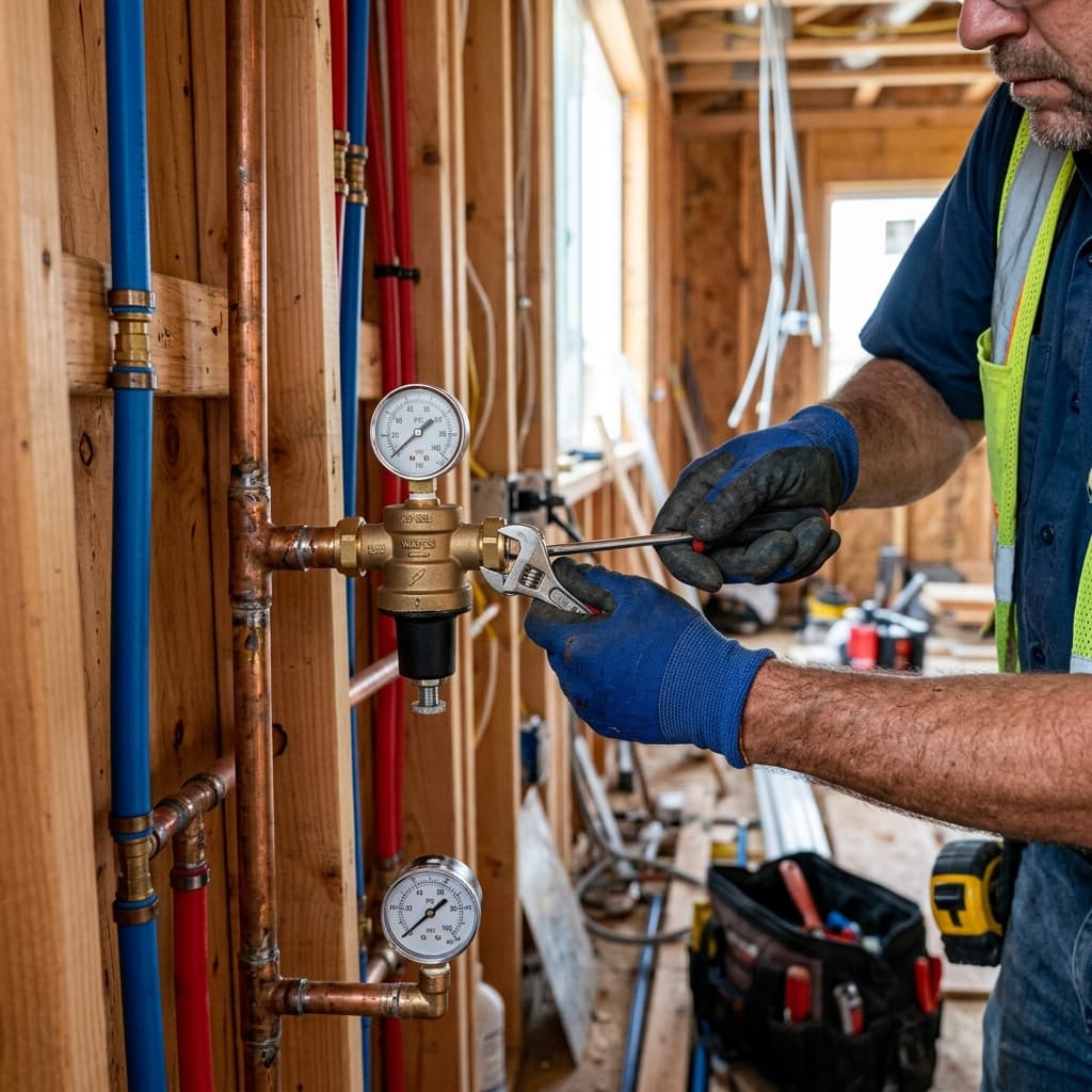 Water Supply Pressure Regulation: CPC Section 422.1 — C-36 exam visual