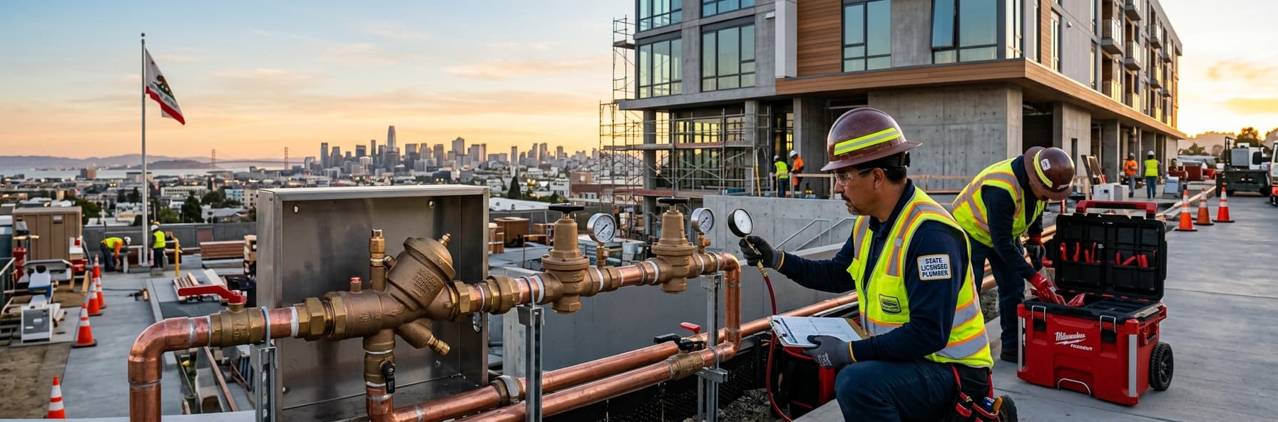 CPC Section 422 Water Supply System Design: Pressure Regulation, Backflow Prevention, and Inspection Requirements