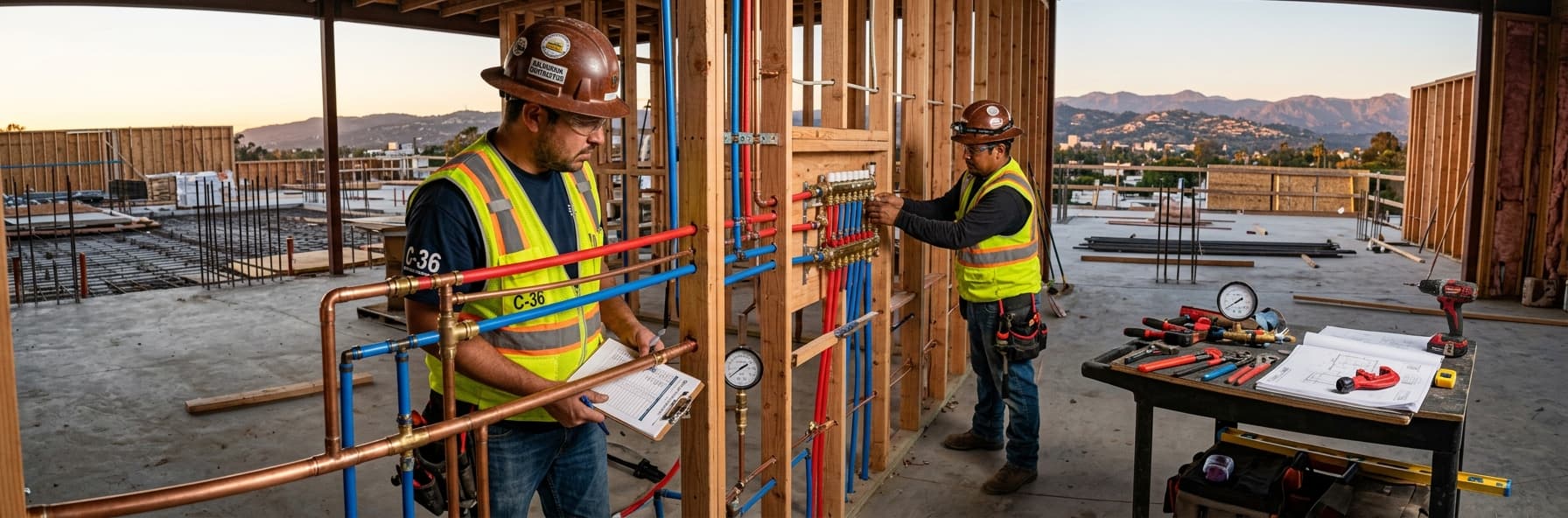 CPC Section 422 Water Supply System Inspection and Roughing-In Standards for C-36 Exam