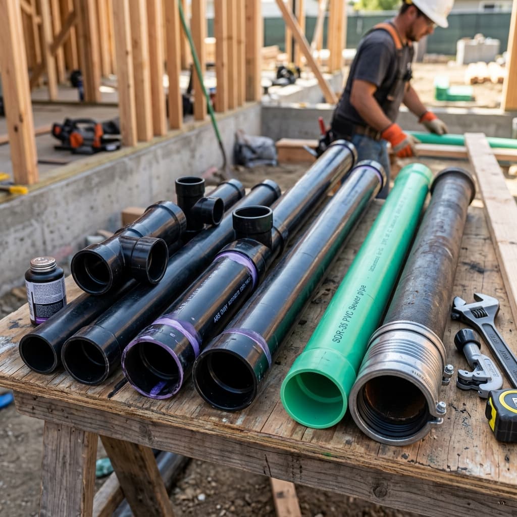 Overview of CPC Section 422: Drainage Pipe Materials — C-36 exam visual