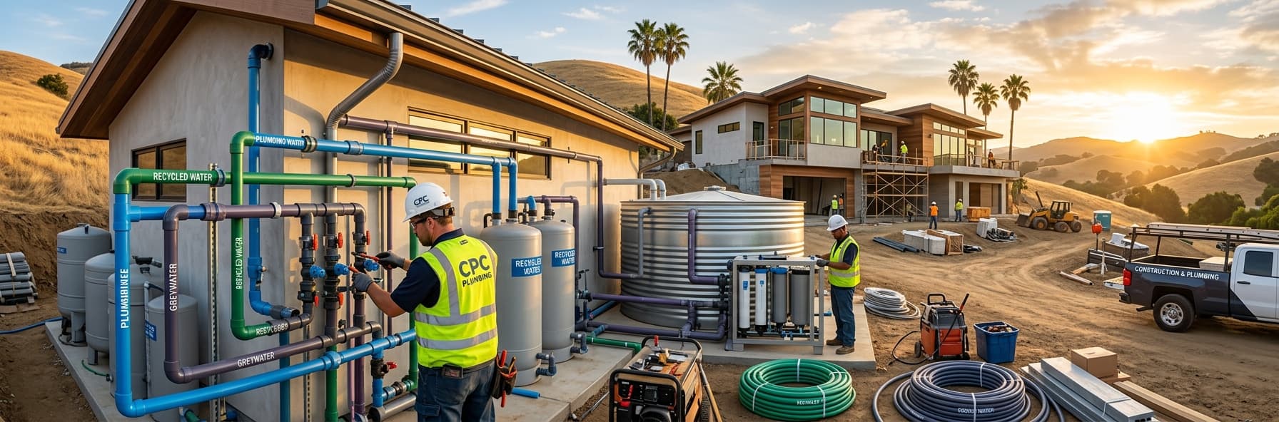 Dual Plumbing Systems and Alternate Water Sources: CPC Section 422 Gray Water and Rainwater Harvesting Compliance