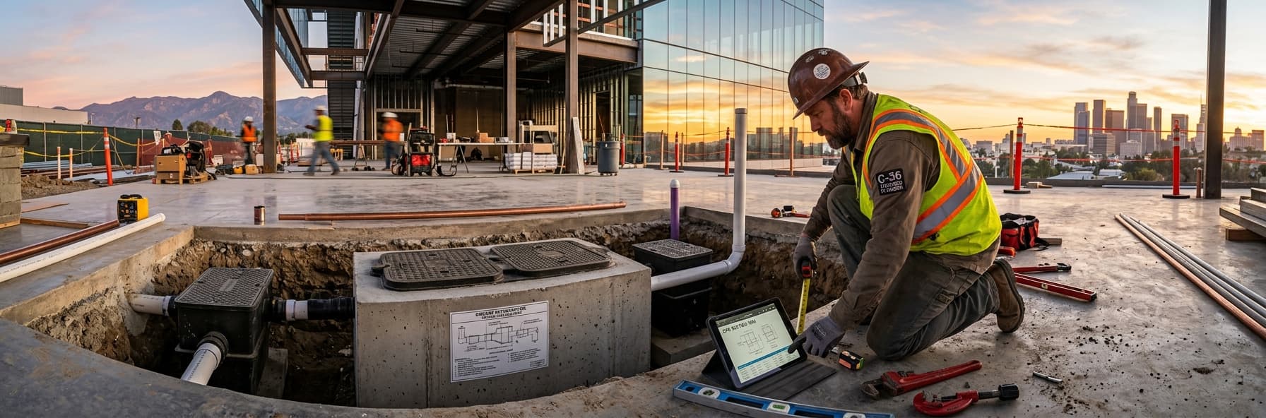 Grease Trap and Interceptor Sizing: CPC Section 1003 Requirements for C-36 Exam Success