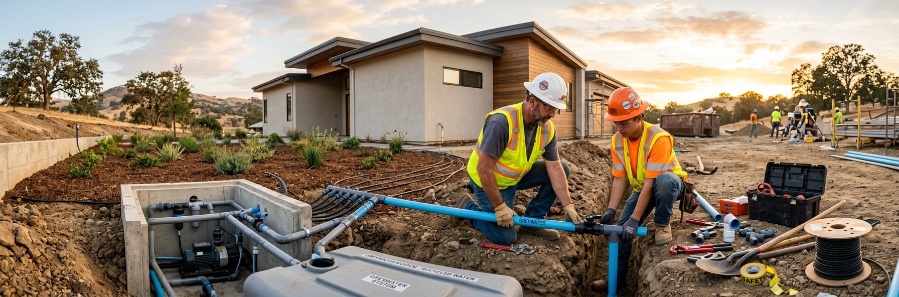 Greywater System Design and Installation Requirements for California C-36 Contractors