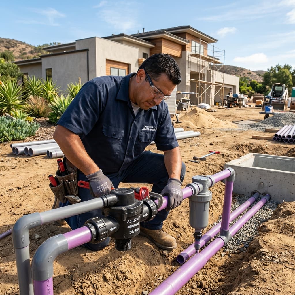Greywater System Design and Installation Requirements for California C-36 Contractors — carousel title card