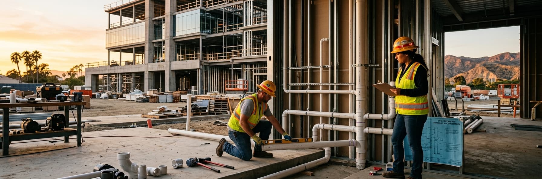 Horizontal and Vertical Pipe Sizing: CPC Section 422 Drainage Requirements for C-36 Exam Success