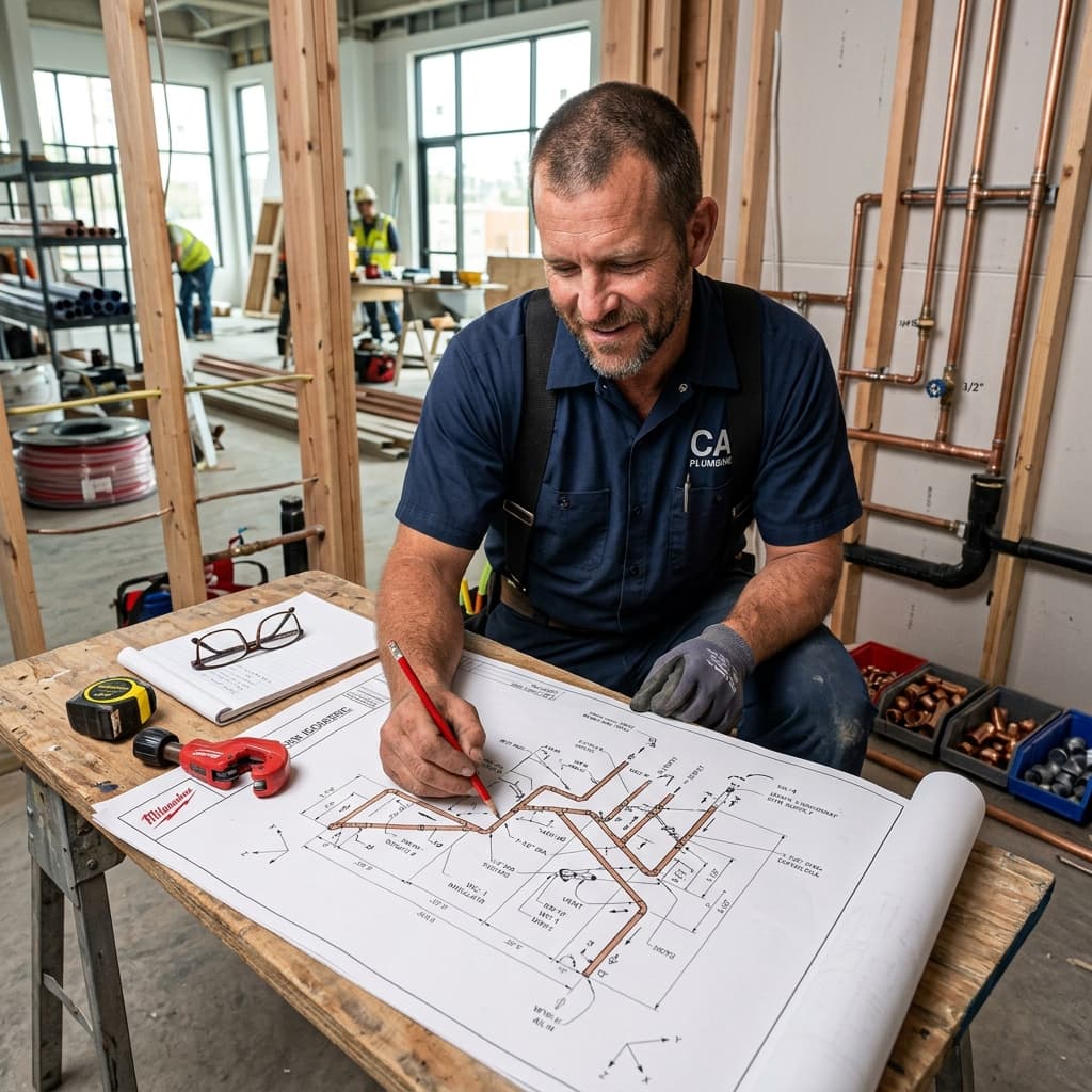 Understanding Isometric Drawings in Plumbing — C-36 exam visual