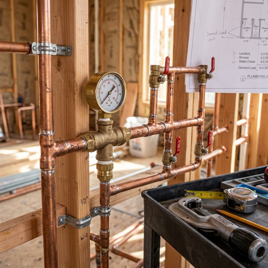 Understanding Fixture Units and Demand Load Basics — C-36 exam visual