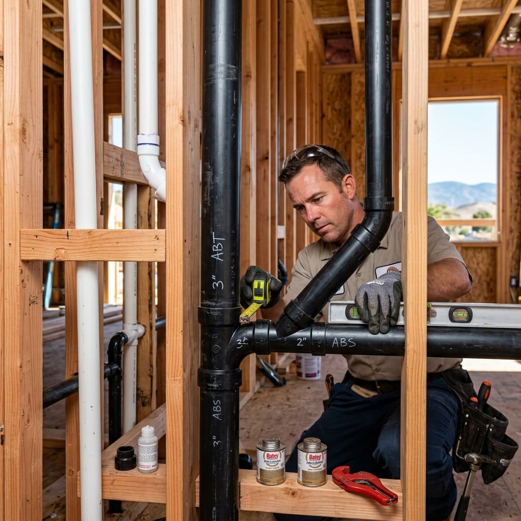 Why Vent Stack Sizing Matters in California Plumbing Code Drainage — C-36 exam visual