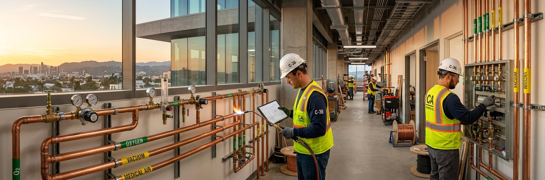 Medical Gas and Specialty Piping Systems: CPC Requirements and C-36 Exam Expectations