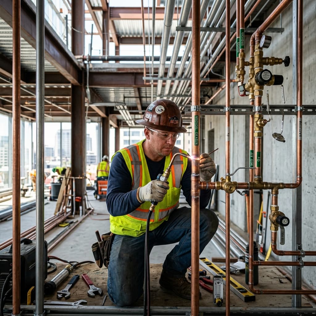 Medical Gas and Specialty Piping Systems: CPC Requirements and C-36 Exam Expectations — carousel title card