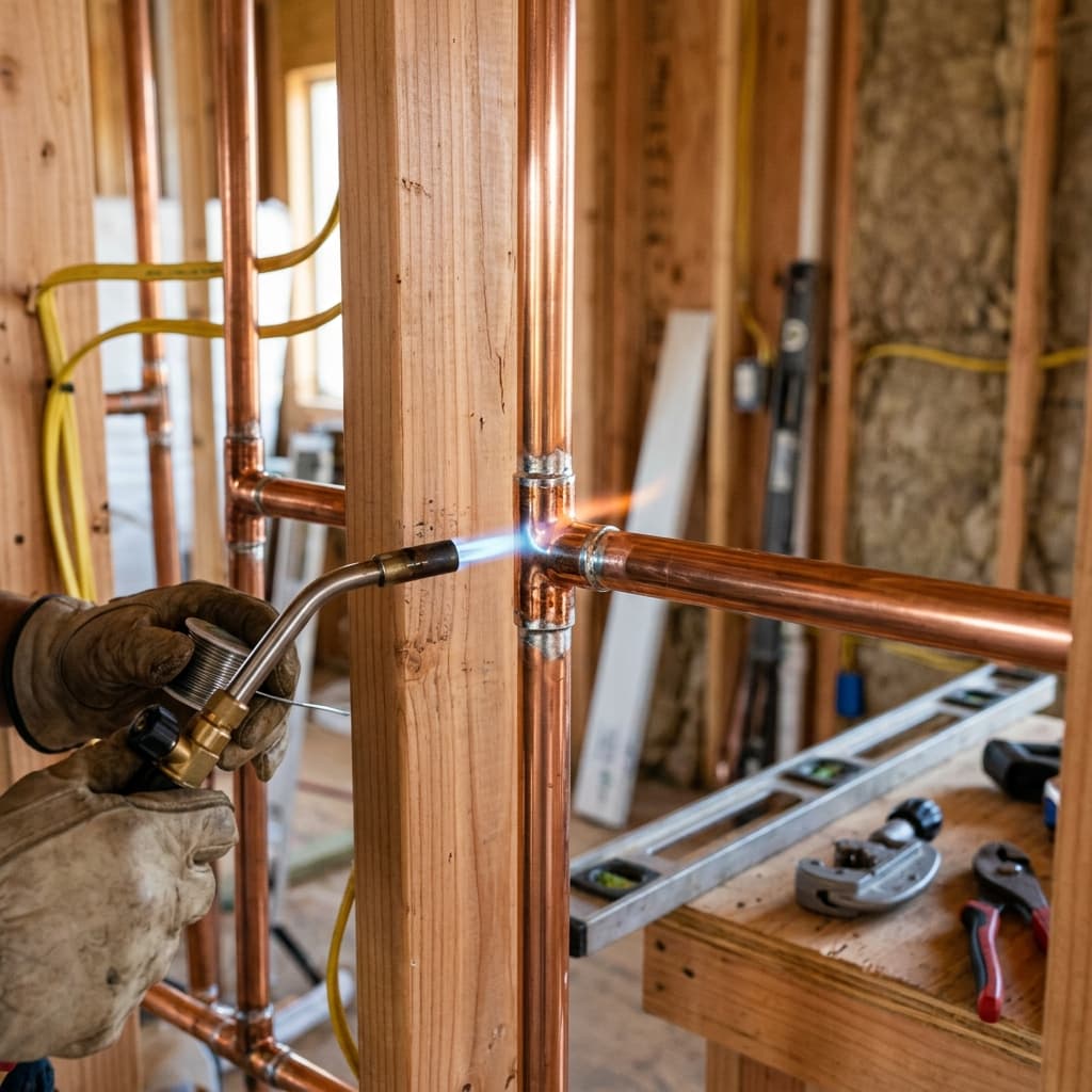 Copper Pipe: The Gold Standard of Plumbing Materials — C-36 exam visual