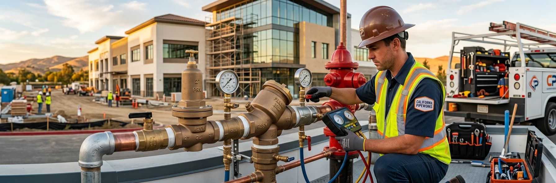 Potable Water System Pressure Regulation and Backflow Prevention Device Testing Requirements