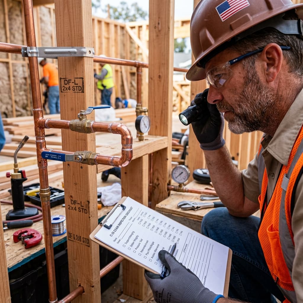 The C-36 Exam Inspection Standards Checklist — C-36 exam visual
