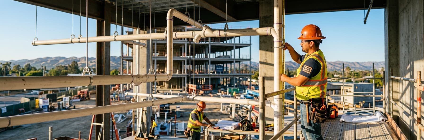 Sanitary Drainage System Design: CPC Section 403 Horizontal and Vertical Pipe Requirements for C-36 Exam Success
