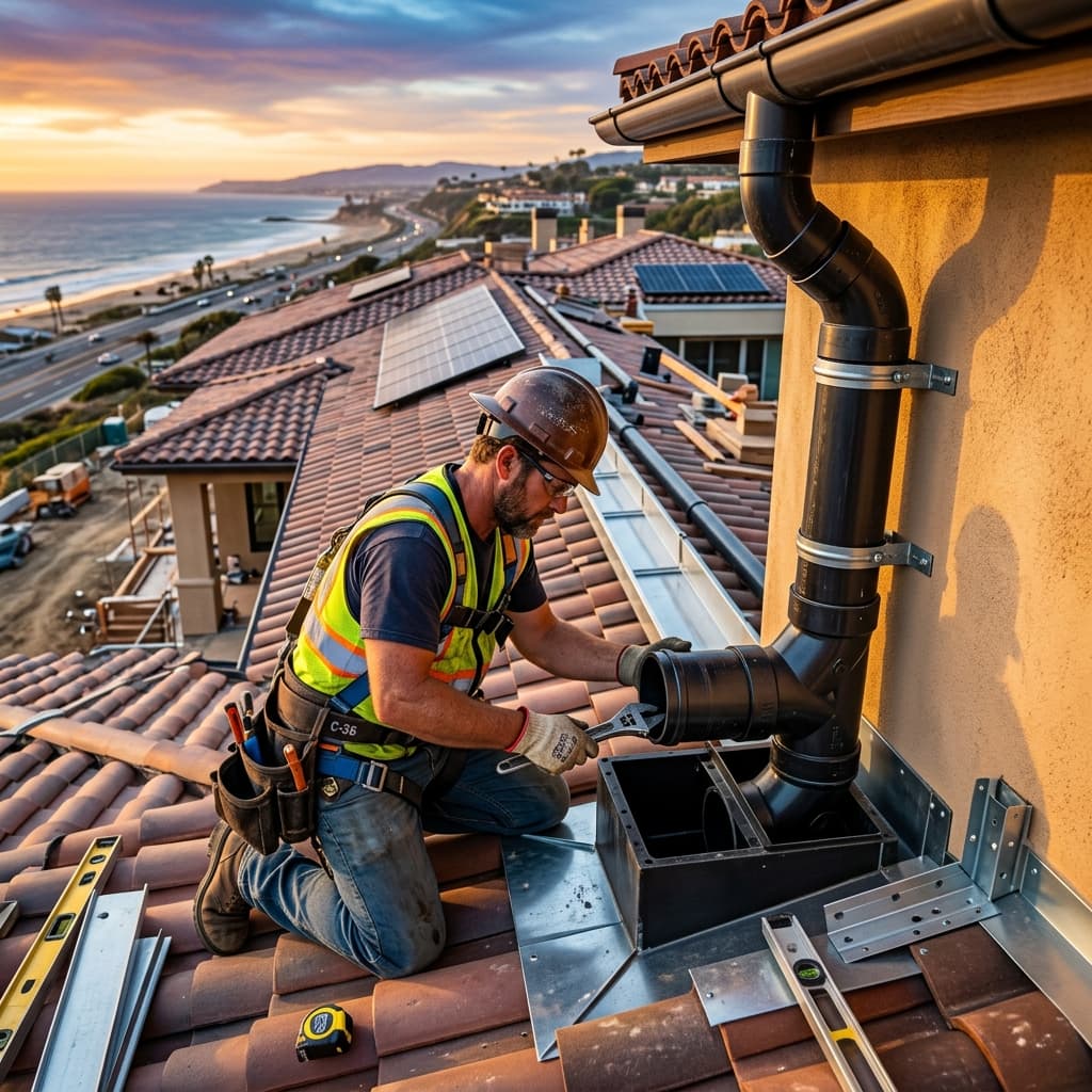 Storm Drain Sizing and Roof Drainage System Design: CPC Section 422 Calculations for C-36 Success — carousel title card