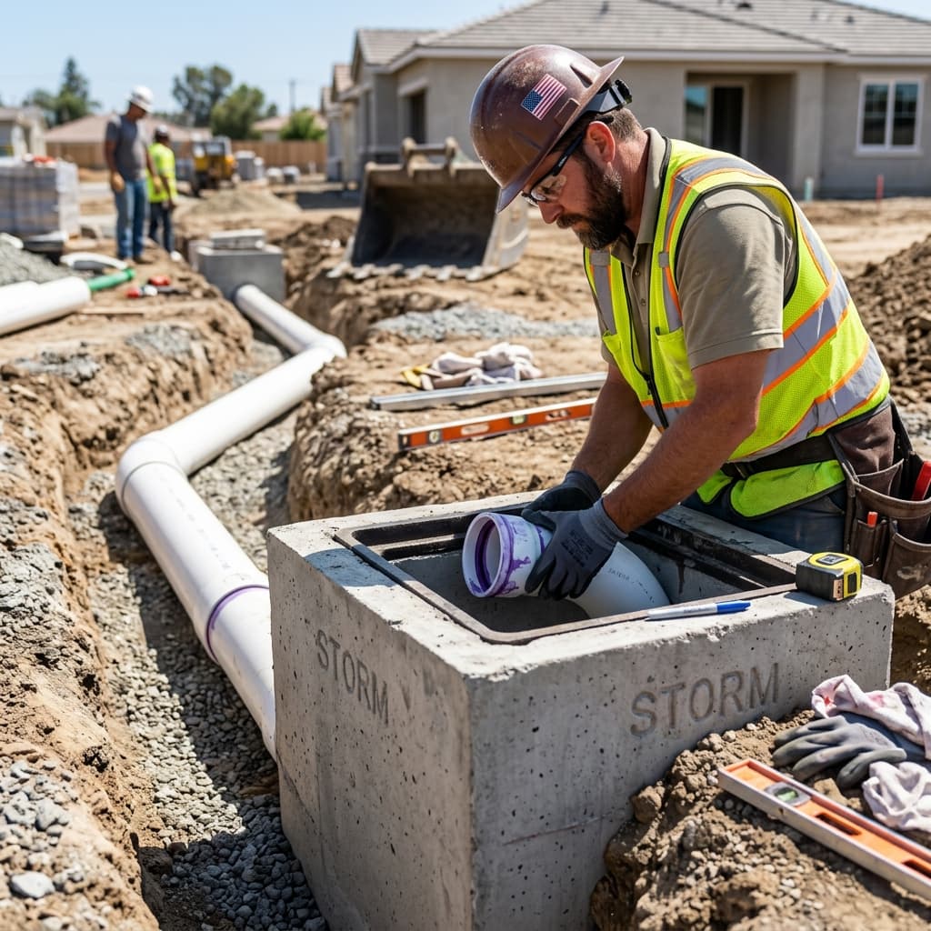 Understanding CPC Section 422: Storm Drainage Fundamentals — C-36 exam visual