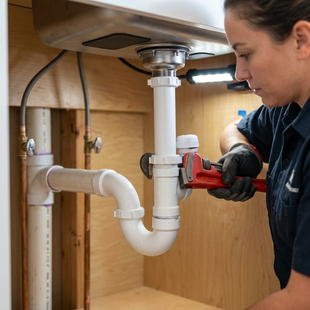 P-Trap Configuration Requirements — C-36 exam visual