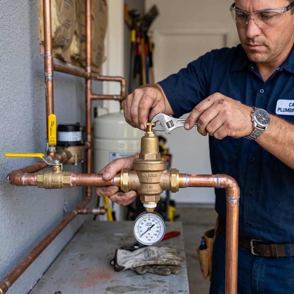 Understanding Water Supply Pressure Regulation Requirements — C-36 exam visual