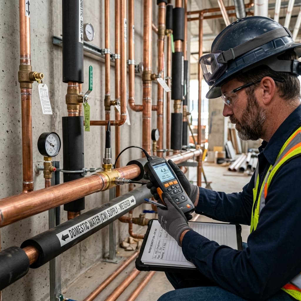 Understanding CPC Section 422: Water Supply Velocity Requirements — C-36 exam visual