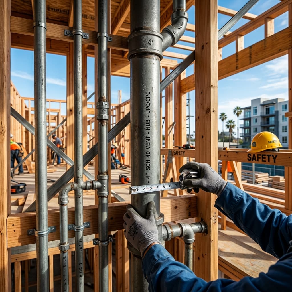 Vent Stack Sizing and Vertical Pipe Diameter Requirements: CPC Section 404 Complete Guide — carousel title card