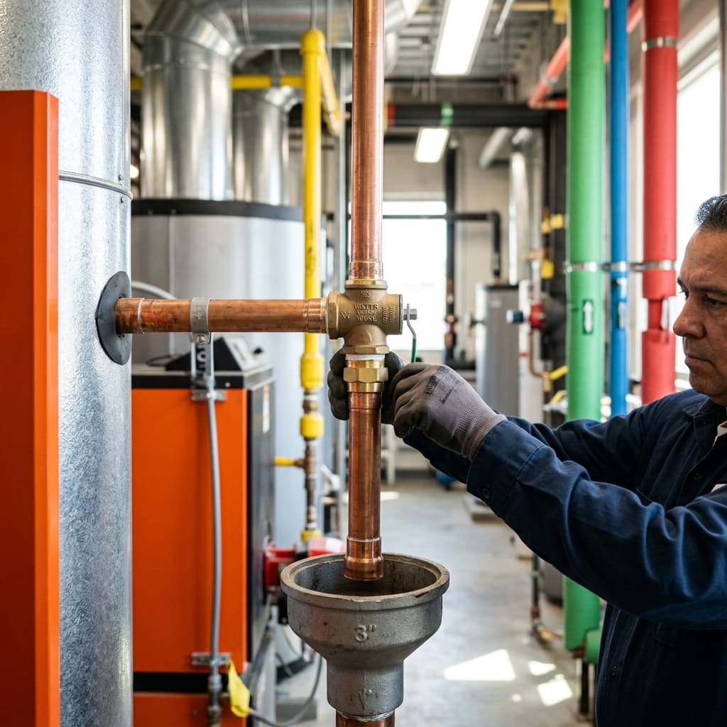 Discharge Piping Requirements: Critical Safety Considerations — C-36 exam visual